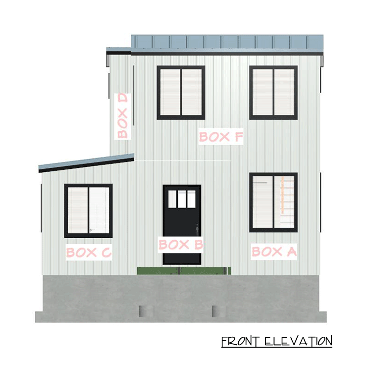 Plan 431008BOX: Compact Modern Two-Bedroom House Plan with Rooftop Deck - Image #11 - Contemporary, Modern, Transitional