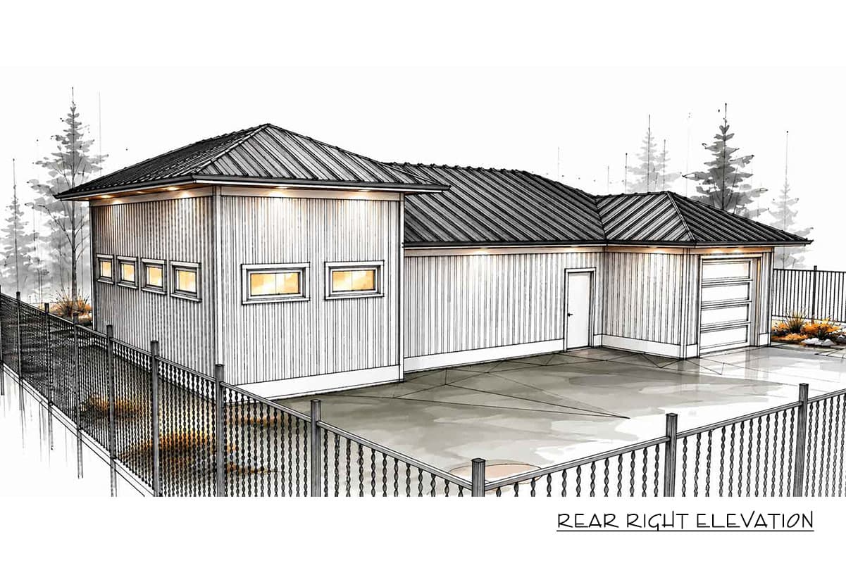Plan 147076RML: Craftsman Style RV Garage Plan with Dedicated Workshop Space - Image #7 - Craftsman