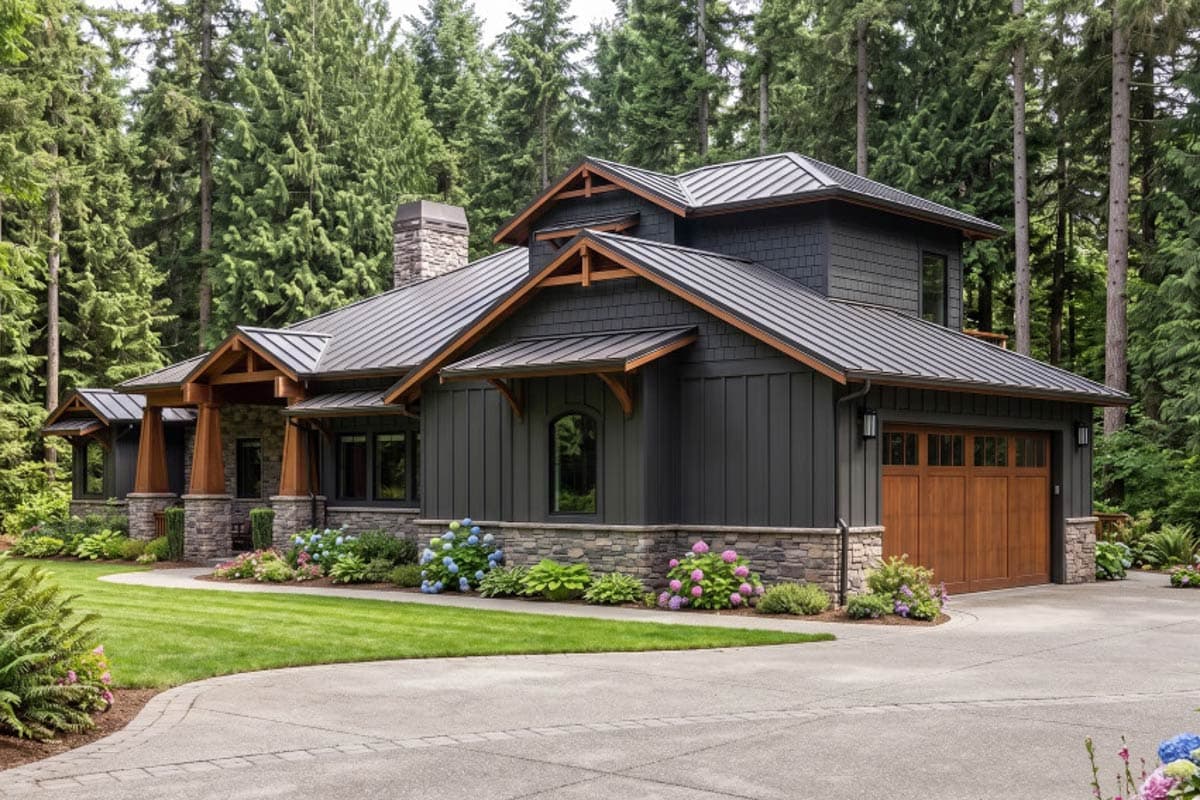 Plan 135458GRA: Barndominium Farmhouse House Plan with Three Car Garage - Image #13 - Barndominium, Country, Craftsman, Farmhouse, Traditional