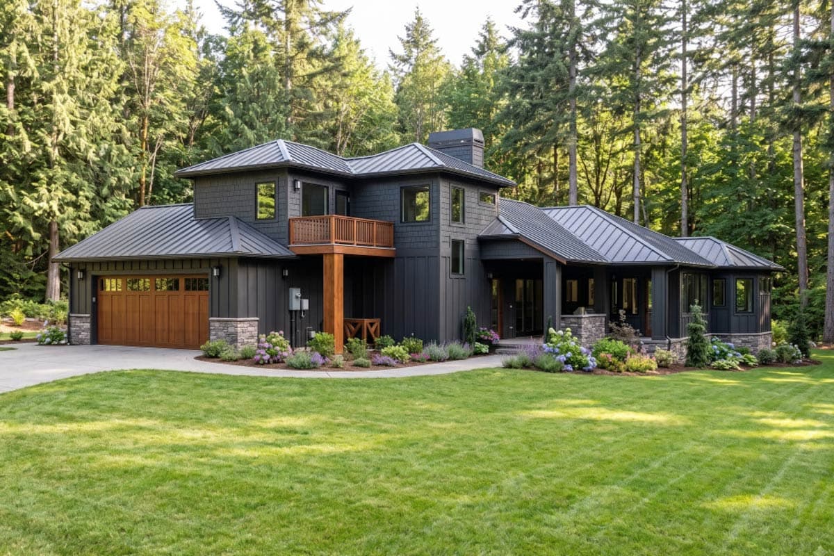 Plan 135458GRA: Barndominium Farmhouse House Plan with Three Car Garage - Image #14 - Barndominium, Country, Craftsman, Farmhouse, Traditional