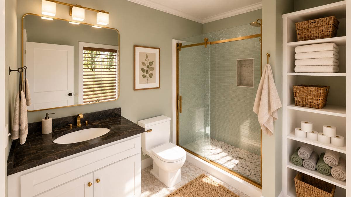 Plan 25088DH: Flexible 4-Bed Modern Farmhouse Ranch with Vaulted Cathedral Ceiling in Great Room - Image #18 - Country, Modern Farmhouse, New American, Ranch