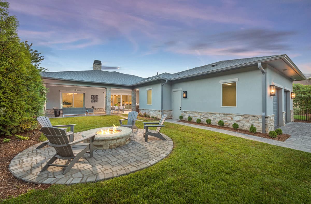 Plan 33283ZR: 3-Bed Contemporary Prairie House Plan with Wraparound Lanai and Alley Garage - Image #3 - Contemporary, Florida-Style, New American, Prairie