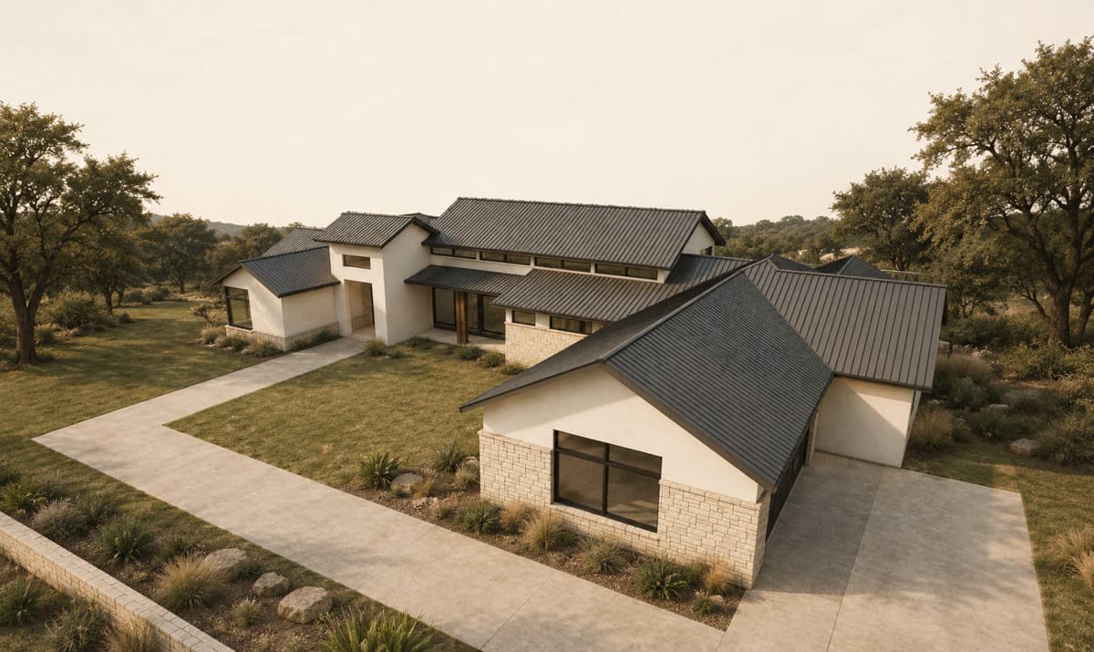 Plan 150035HRP: Contemporary Hill Country House Plan with 3,585 Square Feet of Living Space - Image #3 - Contemporary, Hill Country, Modern, Transitional