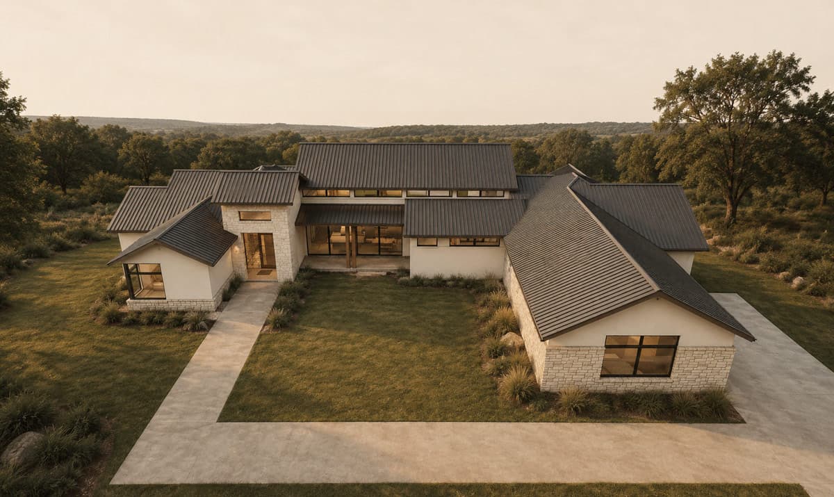 Plan 150035HRP: Contemporary Hill Country House Plan with 3,585 Square Feet of Living Space - Image #5 - Contemporary, Hill Country, Modern, Transitional