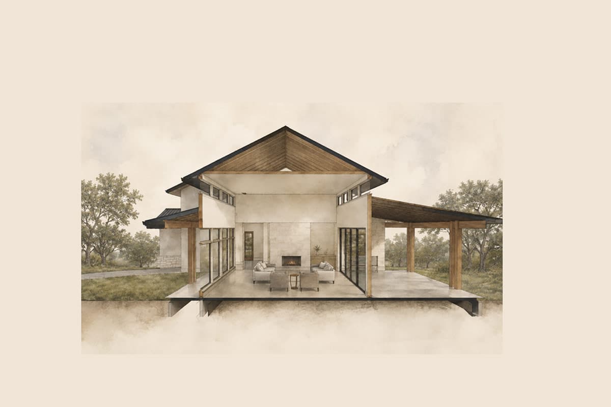 Plan 150035HRP: Contemporary Hill Country House Plan with 3,585 Square Feet of Living Space - Image #16 - Contemporary, Hill Country, Modern, Transitional