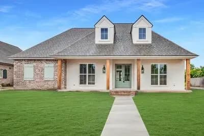 French Country House Plan with Five Bedrooms and Spacious Bonus Room