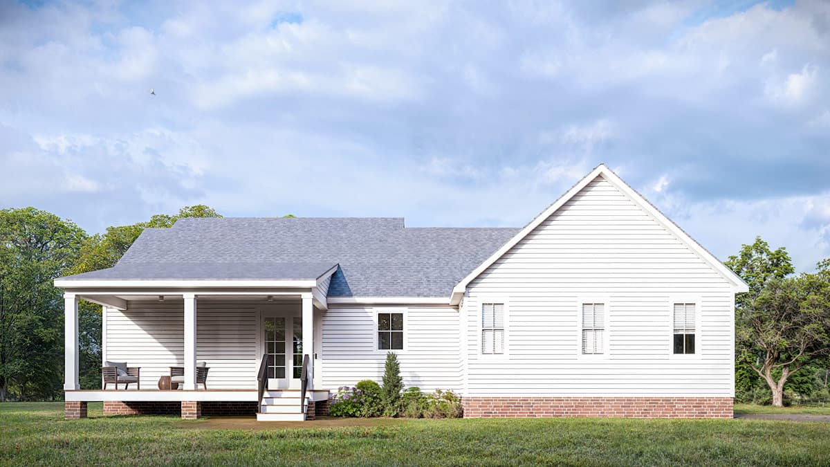 Plan 500099VV: Modern Farmhouse House Plan with 3 Bedrooms and Vaulted Ceilings - Image #5 - Country, Farmhouse, Modern Farmhouse, New American, Ranch, Southern