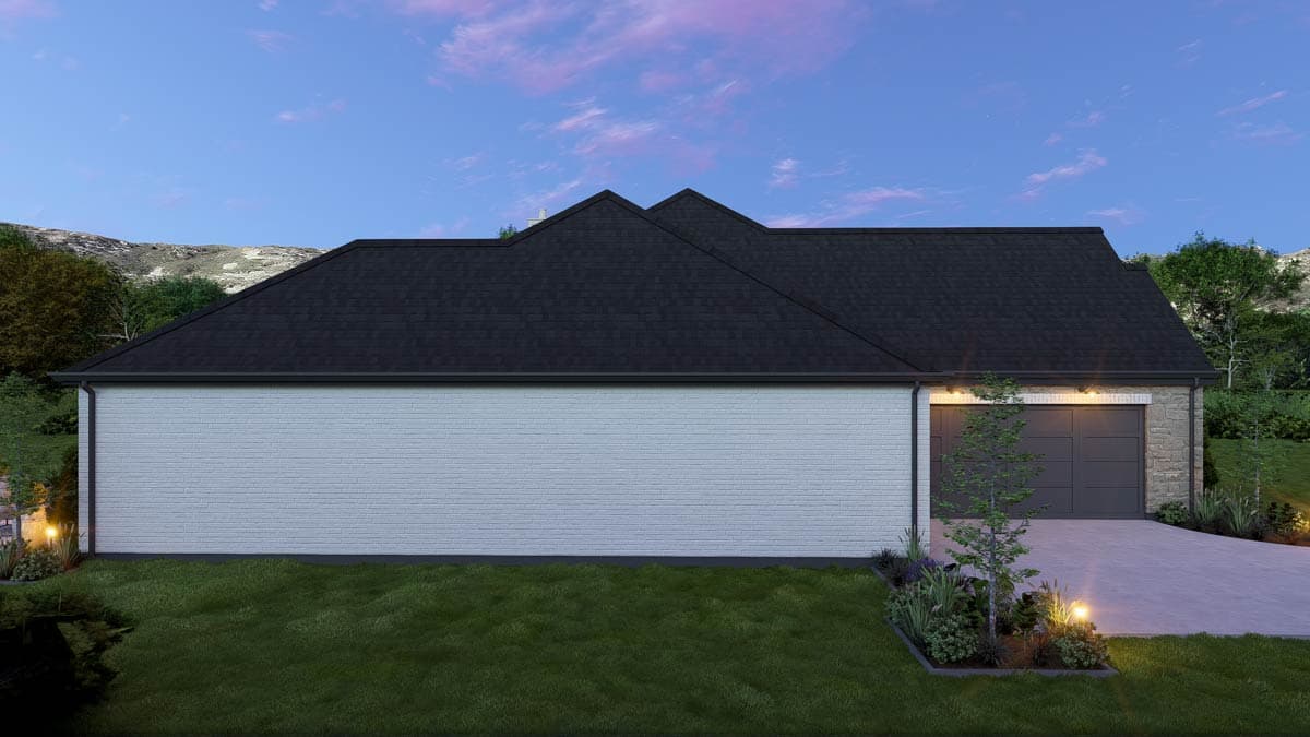 Plan 25456TF: Modern Farmhouse House Plan with 3 Bedrooms and 3-Car Garage - Image #20 - Modern Farmhouse, New American, Traditional, Transitional