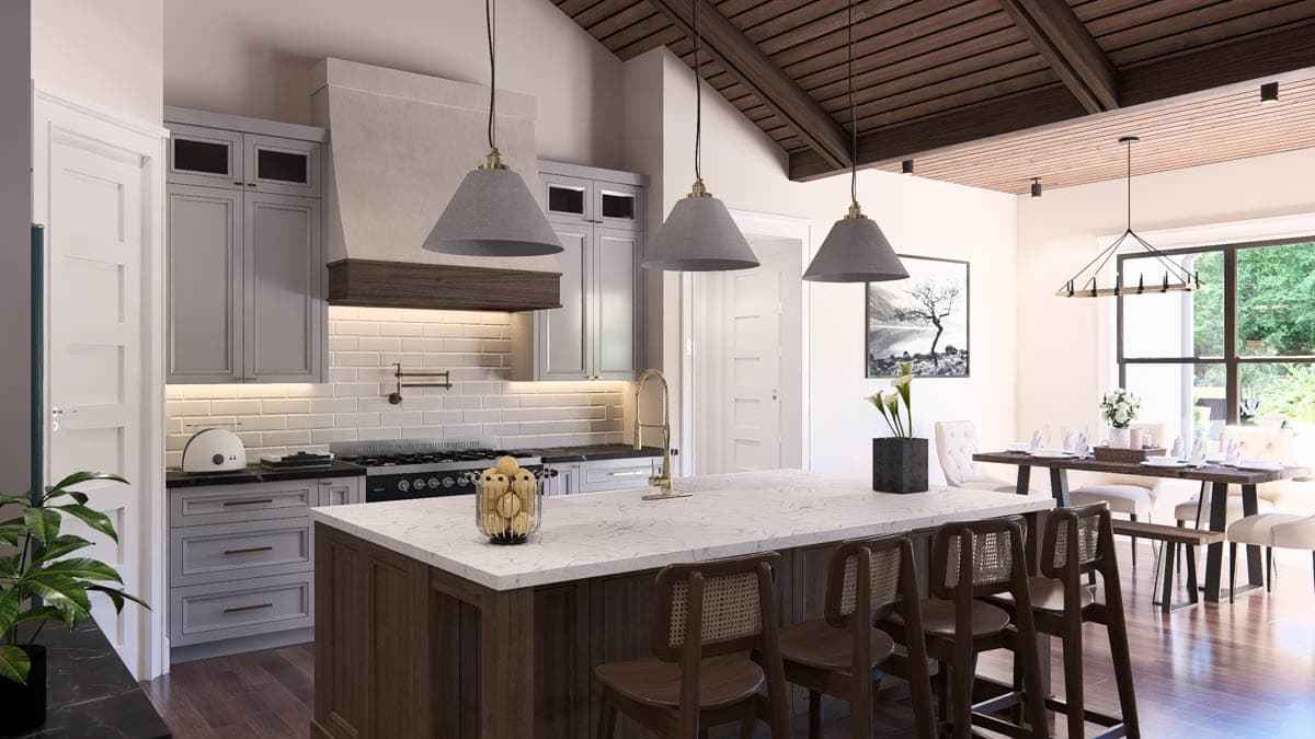Plan 25456TF: Modern Farmhouse House Plan with 3 Bedrooms and 3-Car Garage - Image #23 - Modern Farmhouse, New American, Traditional, Transitional