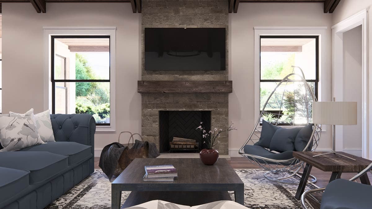 Plan 25456TF: Modern Farmhouse House Plan with 3 Bedrooms and 3-Car Garage - Image #22 - Modern Farmhouse, New American, Traditional, Transitional