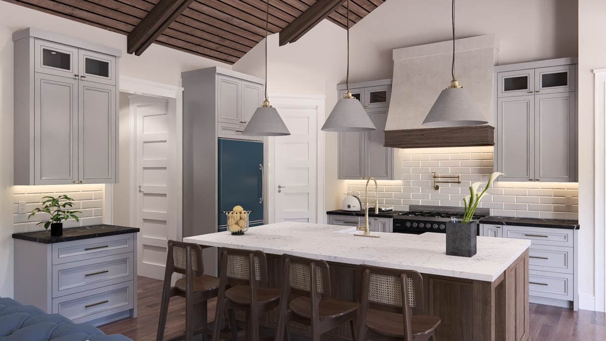Plan 25456TF: Modern Farmhouse House Plan with 3 Bedrooms and 3-Car Garage - Image #24 - Modern Farmhouse, New American, Traditional, Transitional