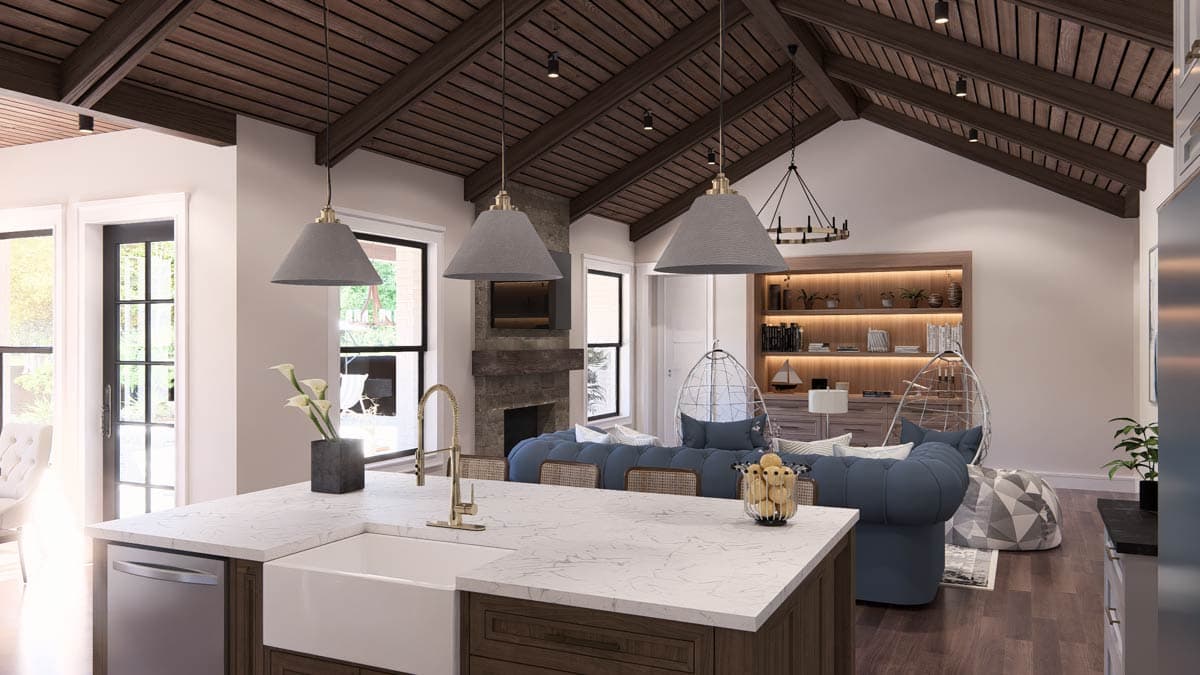 Plan 25456TF: Modern Farmhouse House Plan with 3 Bedrooms and 3-Car Garage - Image #35 - Modern Farmhouse, New American, Traditional, Transitional