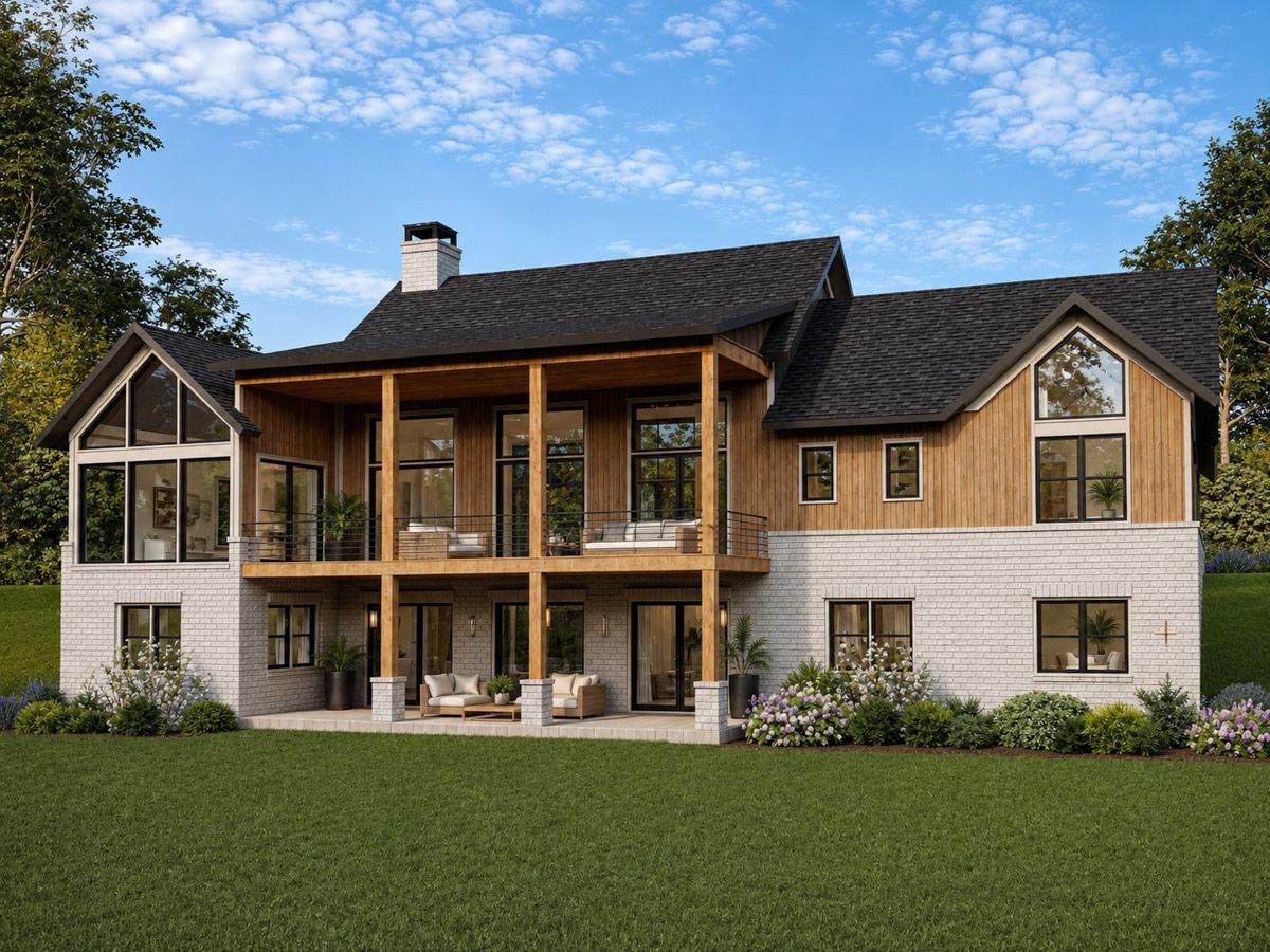 Plan 940015JNK: Craftsman Farmhouse House Plan with 3 Bedrooms and Vaulted Ceilings - Image #2 - Craftsman, Farmhouse, Modern Farmhouse, Mountain, Ranch