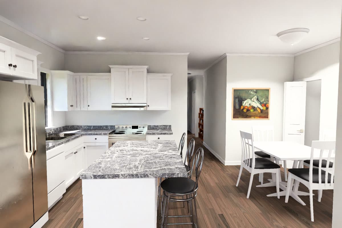 Plan 52577WM: Modern Ranch House Plan with 3 Bedrooms - Image #9 - Low Country, Modern, Ranch