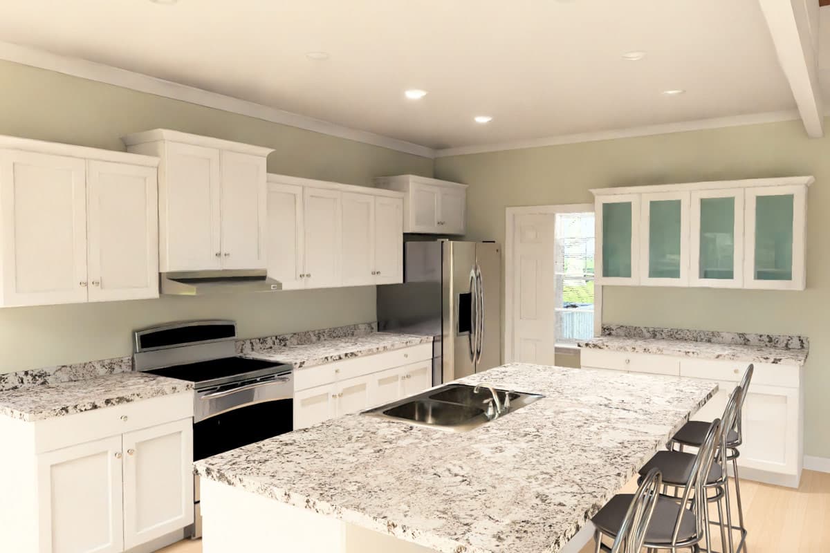 Plan 52584WM: Farmhouse Cottage House Plan with Three Bedrooms and Bonus Room - Image #21 - Cottage, Country, Farmhouse, Traditional