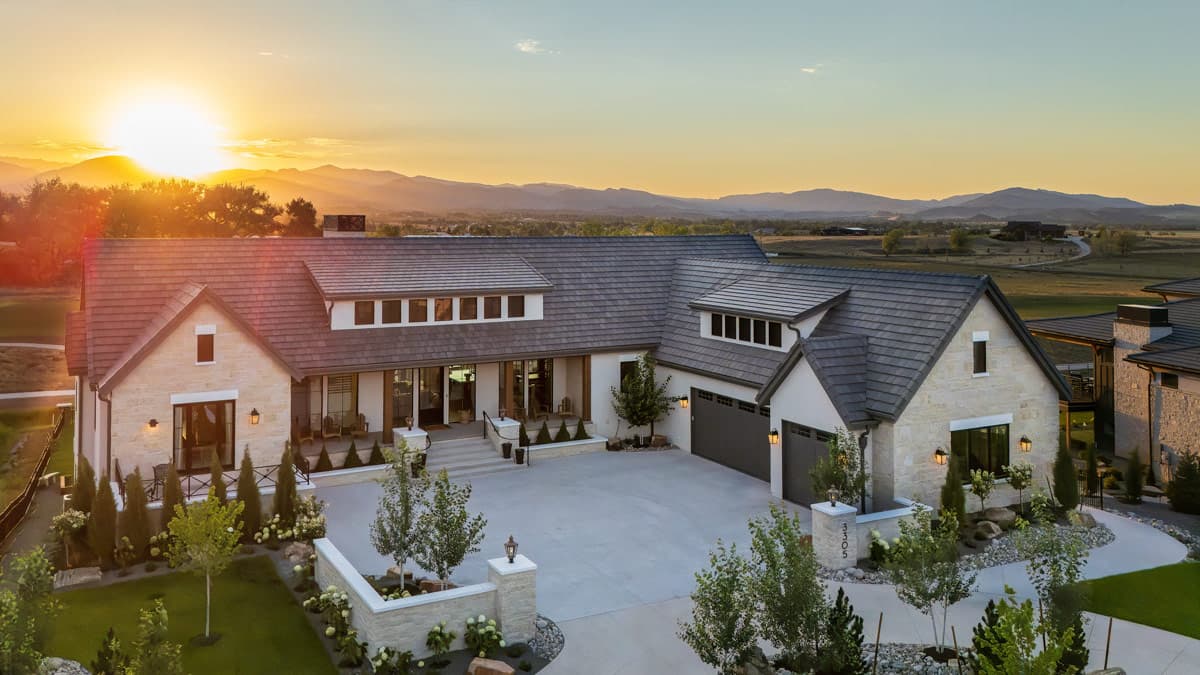 Plan 95390RW: European Mountain Ranch House Plan with Expansive Three Car Garage - Image #2 - European, Mountain, Ranch, Transitional
