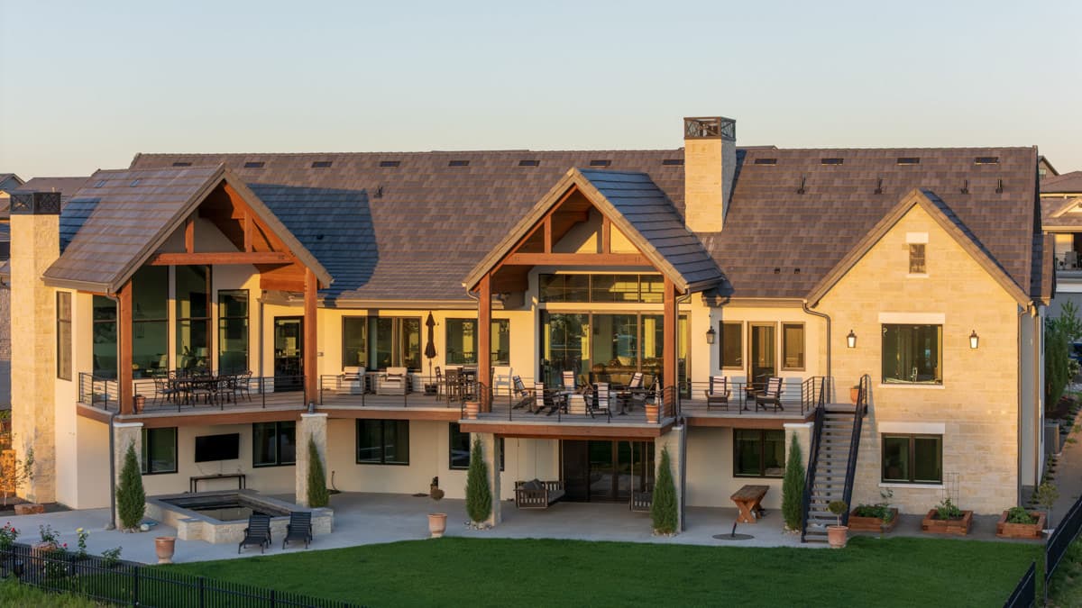 Plan 95390RW: European Mountain Ranch House Plan with Expansive Three Car Garage - Image #3 - European, Mountain, Ranch, Transitional