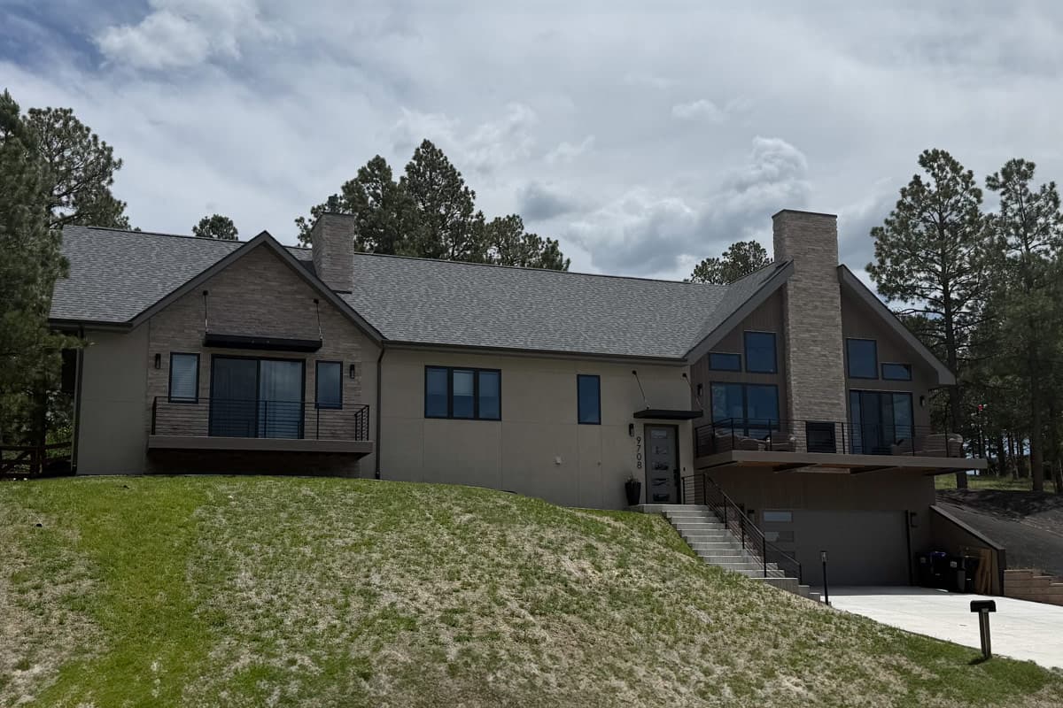 Plan image - 95394RW:Contemporary Mountain House Plan with 3 Bedrooms and 2-Car Garage