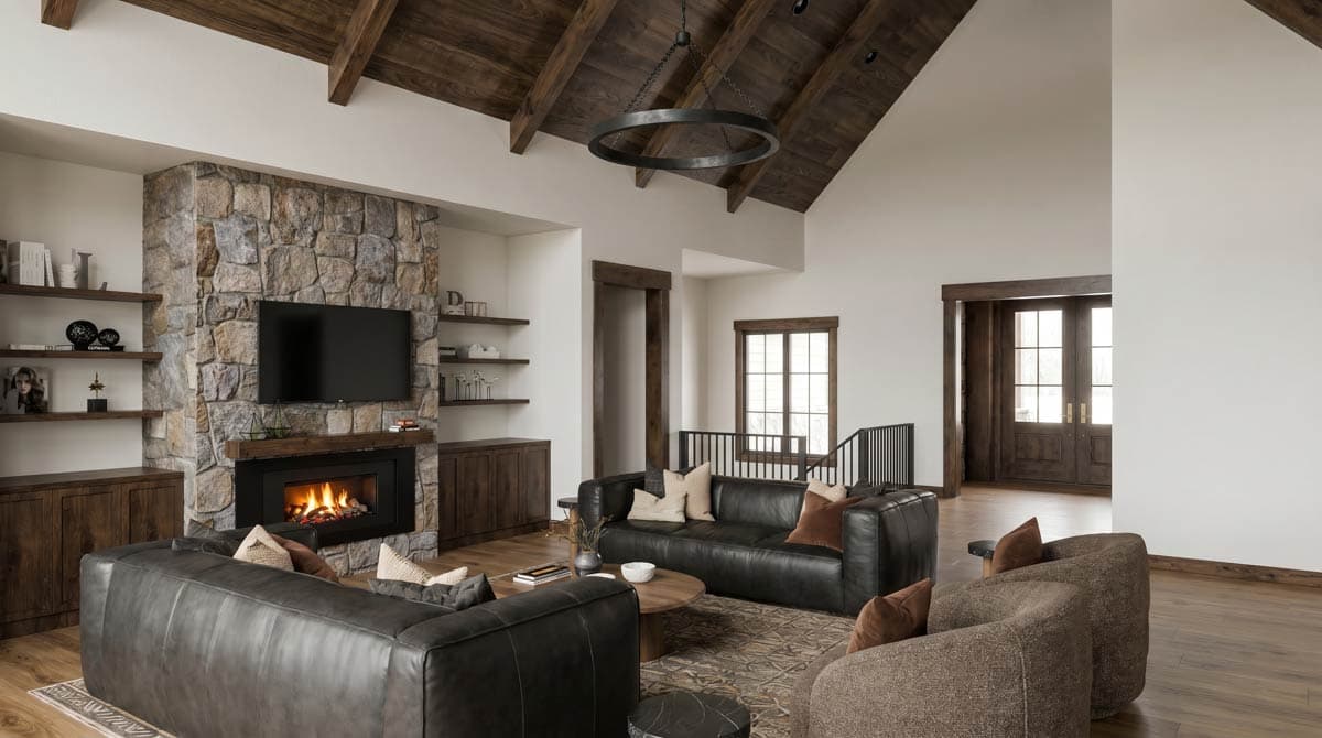 Plan 70983MK: Rustic Mountain Cabin House Plan with 5 Bedrooms and 5,543 Square Feet - Image #8 - Cabin, Mountain, Rustic