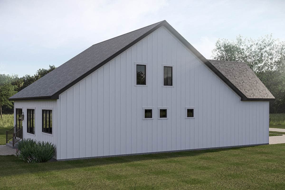 Plan 623662DJ: New American Farmhouse House Plan with Four Bedrooms and Master Suite - Image #5 - Craftsman, Farmhouse, New American