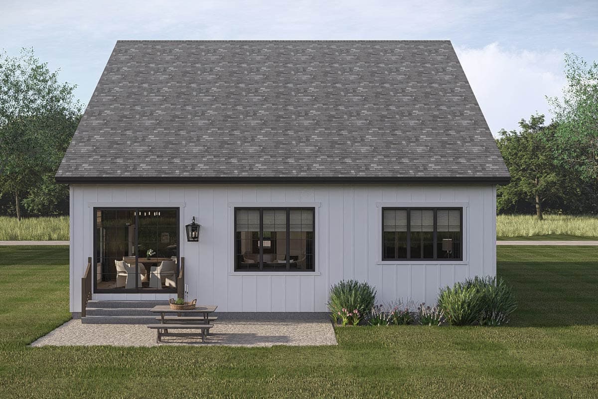 Plan 623662DJ: New American Farmhouse House Plan with Four Bedrooms and Master Suite - Image #6 - Craftsman, Farmhouse, New American
