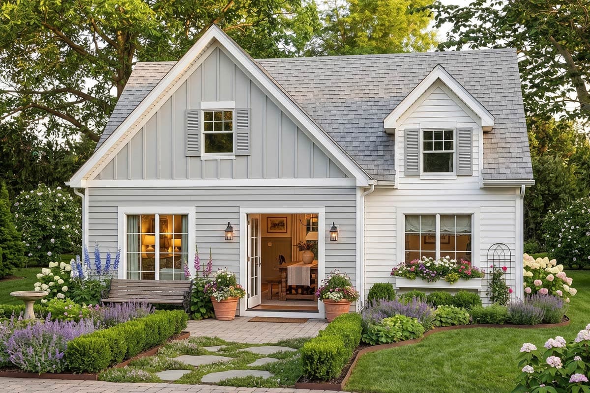 Plan image - 623667DJ:Charming New American Cottage House Plan with One Bedroom