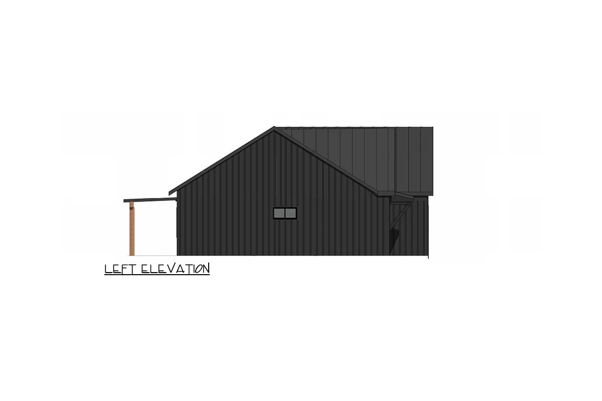 Plan 420201WNT: Contemporary New American House Plan with 3 Bedrooms and 2194 Square Feet - Image #5 - Contemporary, Cottage, New American