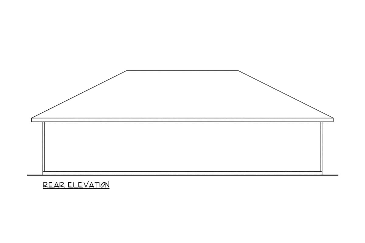 Plan 720195DA: Spacious 3-Car Garage House Plan with 10 Ceilings - Image #3 - Ranch, Traditional