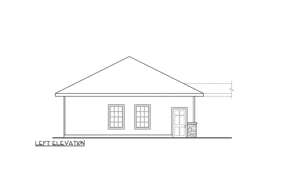 Plan 720195DA: Spacious 3-Car Garage House Plan with 10 Ceilings - Image #2 - Ranch, Traditional