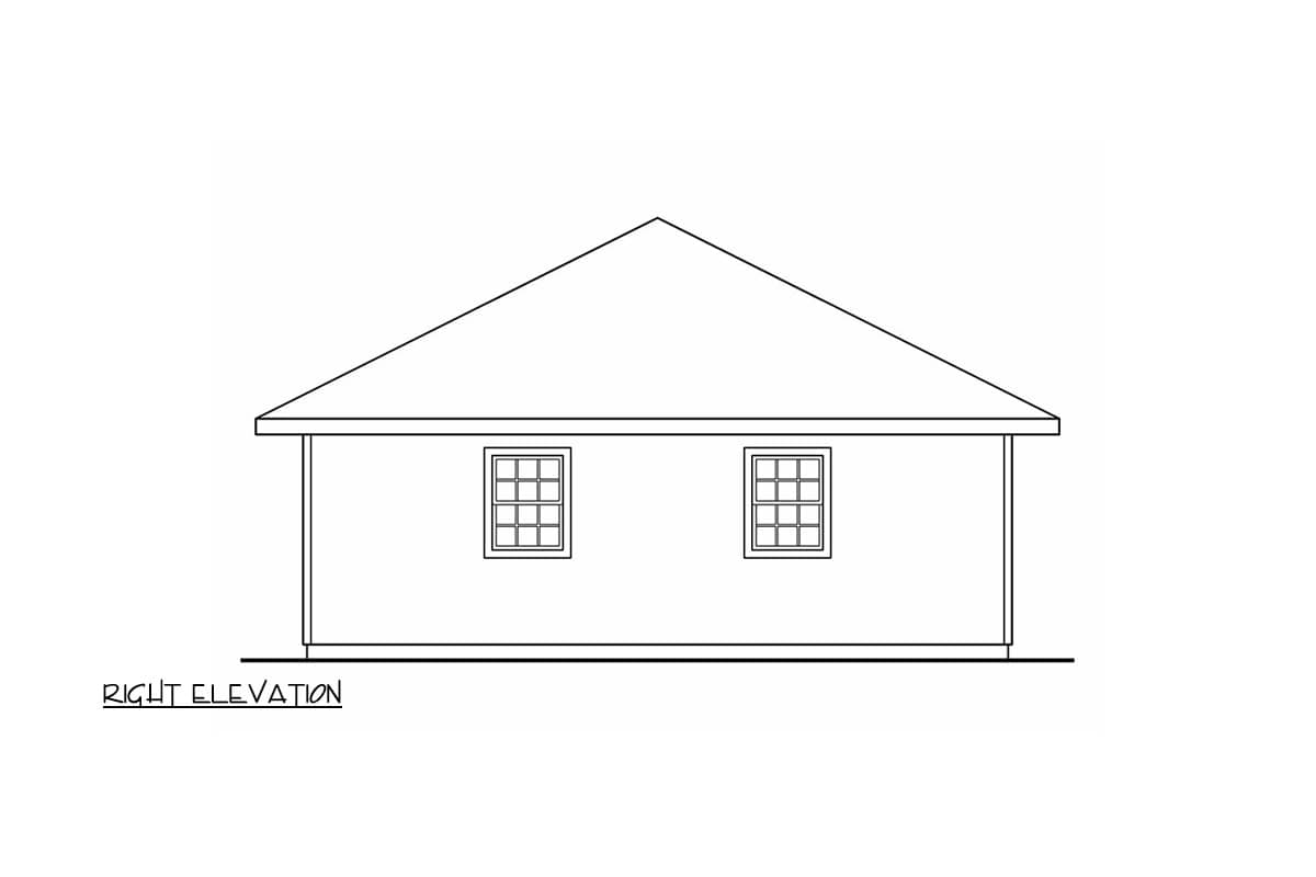 Plan 720196DA: Spacious 3-Car Garage House Plan with Ample Space - Image #4 - Ranch, Traditional