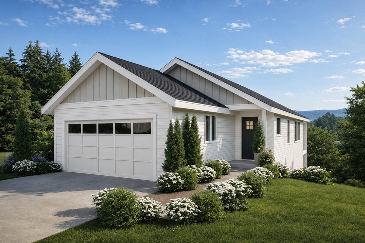 Plan 720199DA: Charming Three Bedroom Multi-Family Farmhouse Plan with Walkout Basement - Image #1 - Cottage, Country, Farmhouse