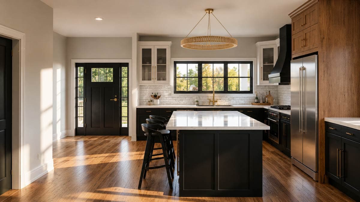 Plan 135468GRA: Spacious Modern Farmhouse Barndominium House Plan with Attached Apartment - Image #9 - Barndominium, Country, Farmhouse, Modern Farmhouse