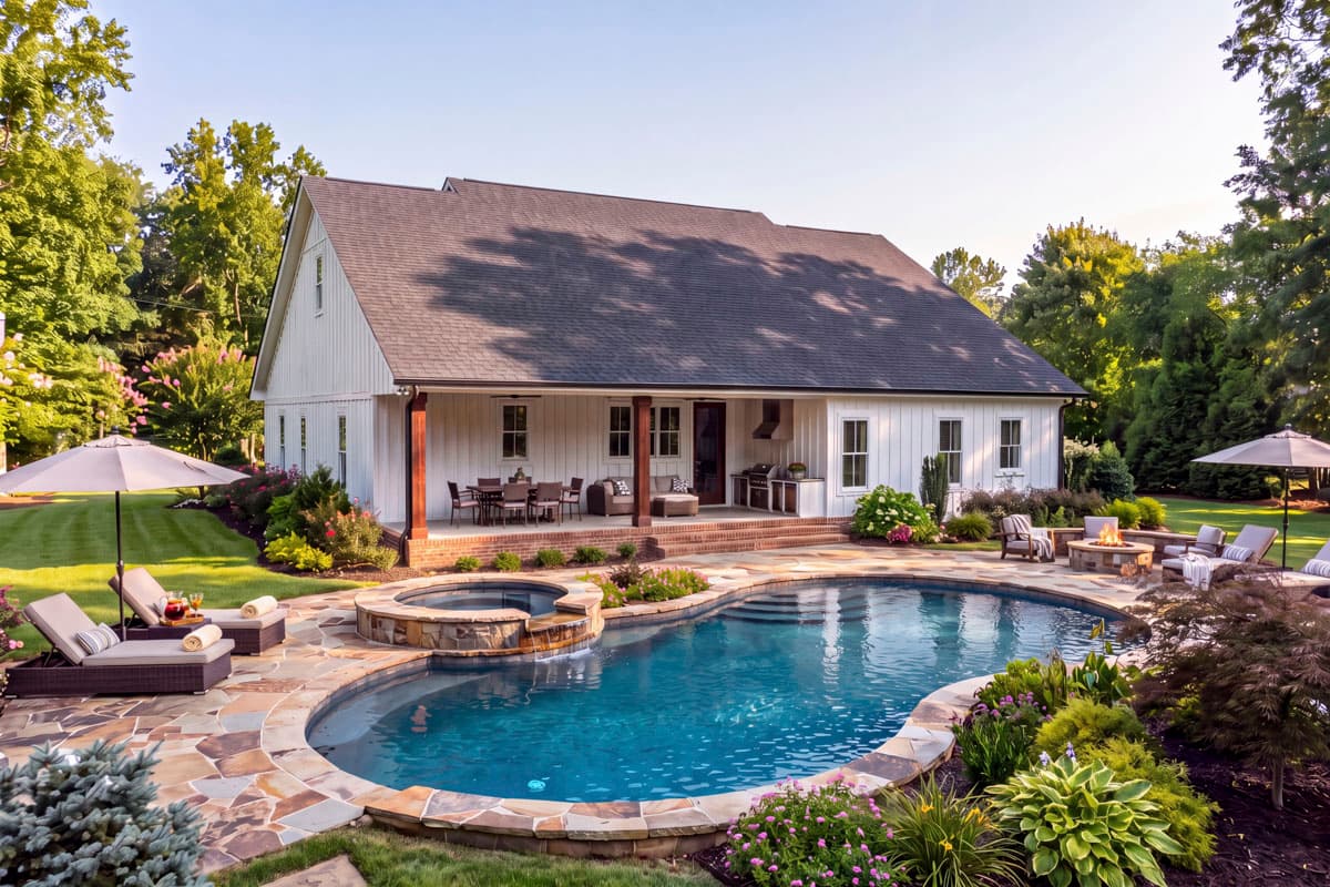 Plan 52057HZ: Modern Farmhouse House Plan with 3 Bedrooms and Outdoor Kitchen - Image #7 - Country, Modern Farmhouse, Traditional, Transitional
