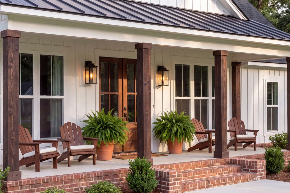 Plan 52057HZ: Modern Farmhouse House Plan with 3 Bedrooms and Outdoor Kitchen - Image #13 - Country, Modern Farmhouse, Traditional, Transitional