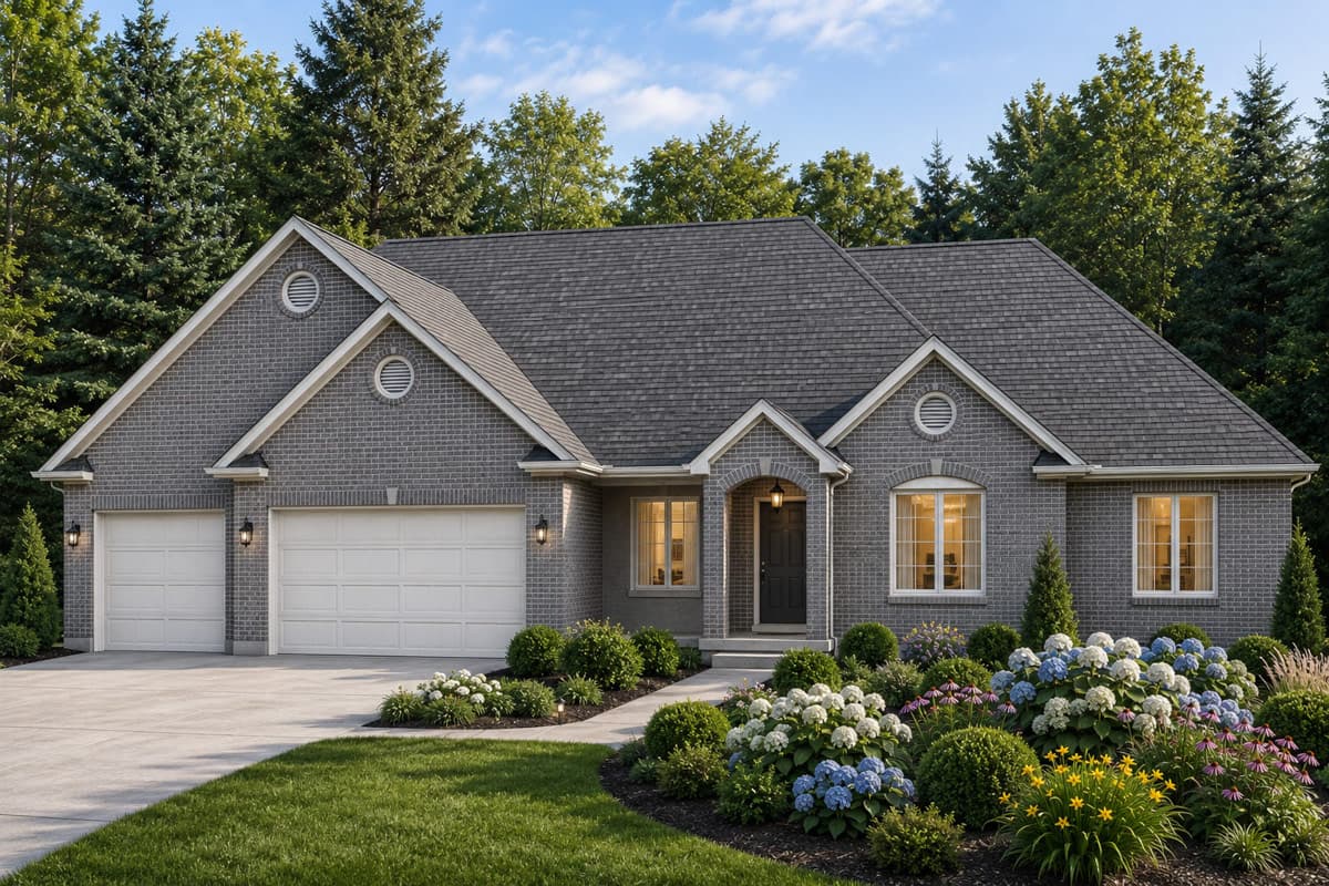 Plan 849159PGE: Traditional Ranch House Plan with 3 or 4 Bedrooms and 3-Car Garage - Image #3 - Ranch, Southern, Traditional
