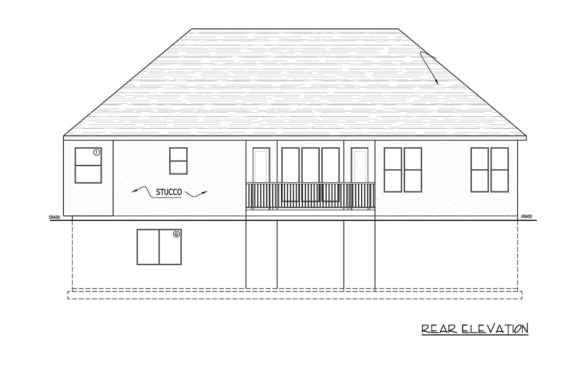Plan 849161PGE: Traditional House Plan with 3 Bedrooms and 1,864 Square Feet - Image #5 - Craftsman, Traditional