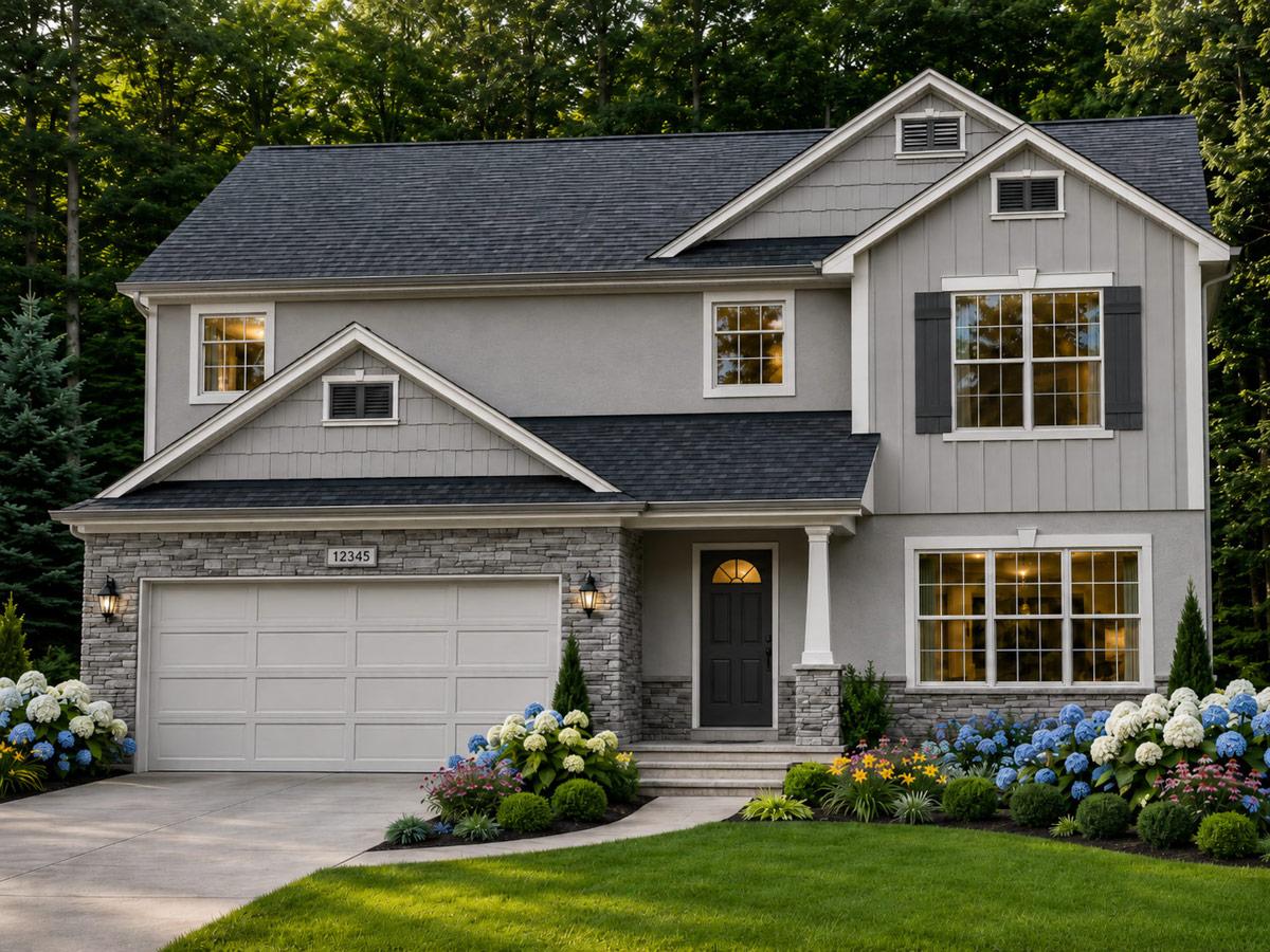 Plan 849162PGE: Five Bedroom Craftsman House Plan with Two Car Garage - Image #2 - Craftsman, Farmhouse, Traditional