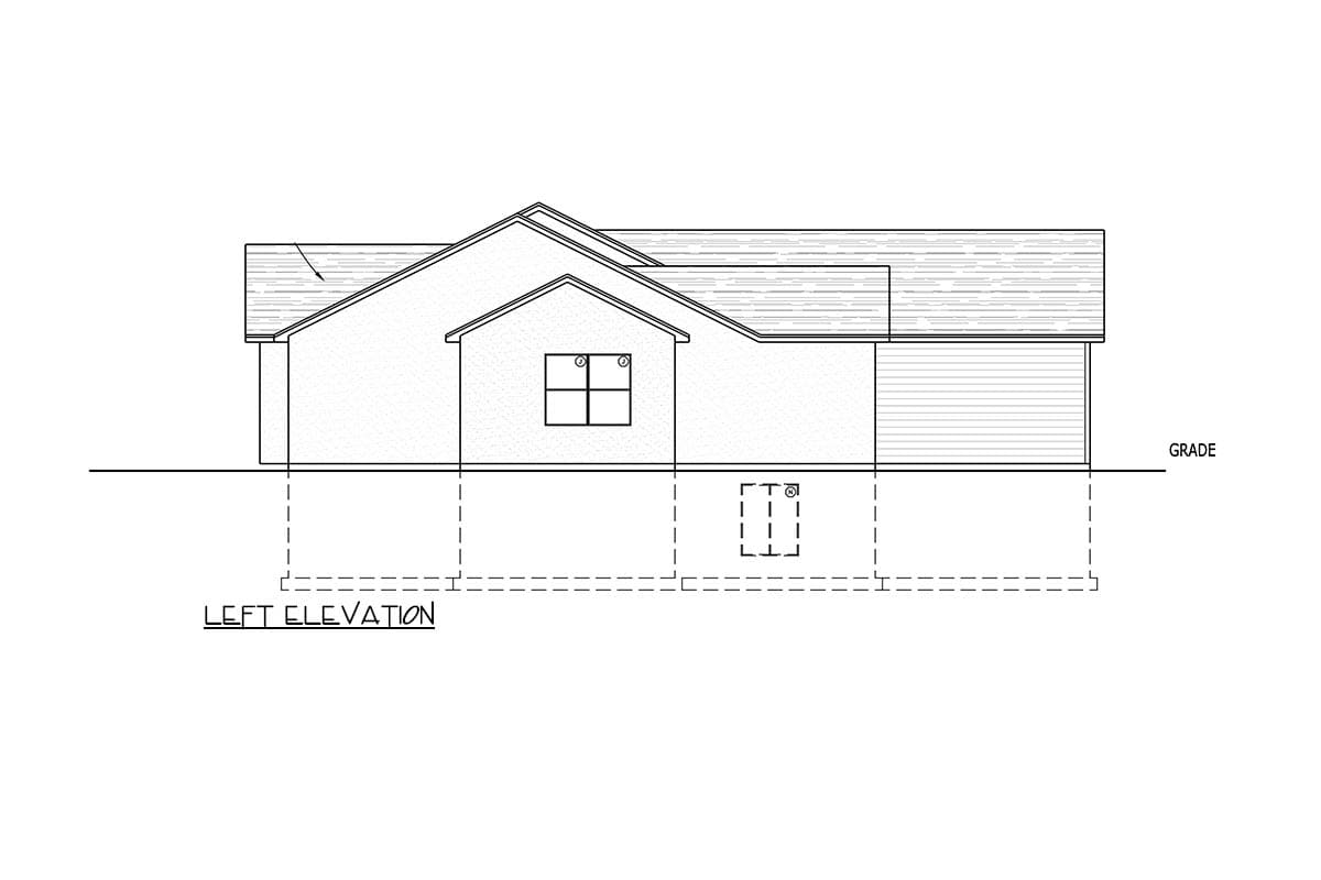 Plan 849165PGE: Craftsman Farmhouse House Plan with 4 Bedrooms and 2066 Square Feet - Image #4 - Cottage, Craftsman, Farmhouse, New American, Traditional