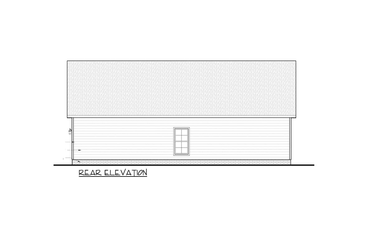Plan 83687CRW: Charming 3-Car Garage House Plan with Modern Farmhouse Appeal - Image #4 - Farmhouse, New American, Traditional