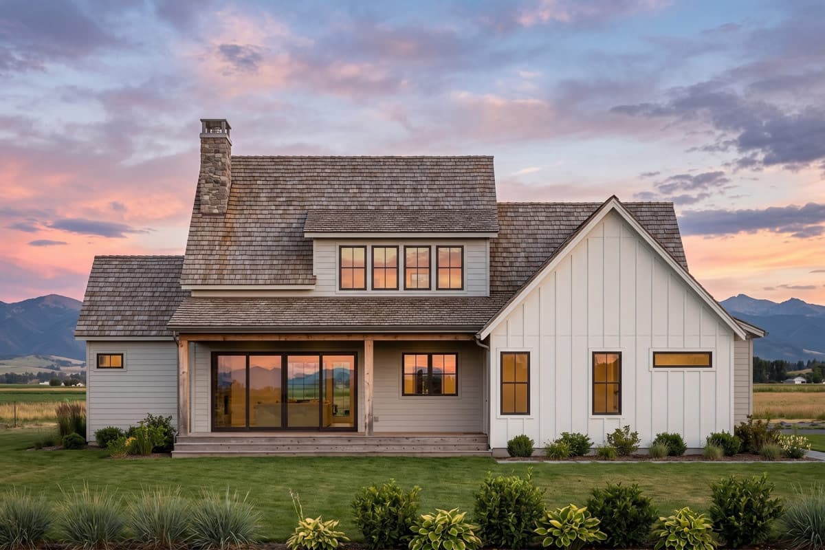 Plan 818219JSS: Modern Farmhouse House Plan with 4 Bedrooms and Spacious Main-Level Suite - Image #3 - Country, Craftsman, Farmhouse, Modern Farmhouse