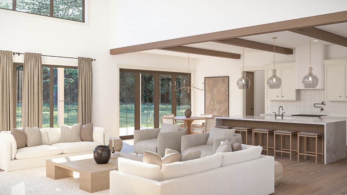 Plan 623669DJ: European Inspired Luxury House Plan with 5 Bedrooms and 3-Car Garage - Image #11 - European, Traditional