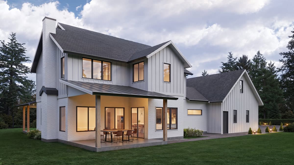 Plan 666322RAF: Contemporary Modern Farmhouse House Plan with 4 Bedrooms and 3-Car Garage - Image #3 - Contemporary, Modern Farmhouse