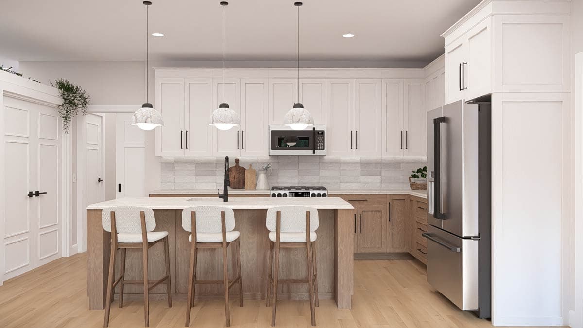 Plan 623670DJ: Modern Farmhouse House Plan with 3 Bedrooms and 3-Car Garage - Image #15 - Modern Farmhouse, New American