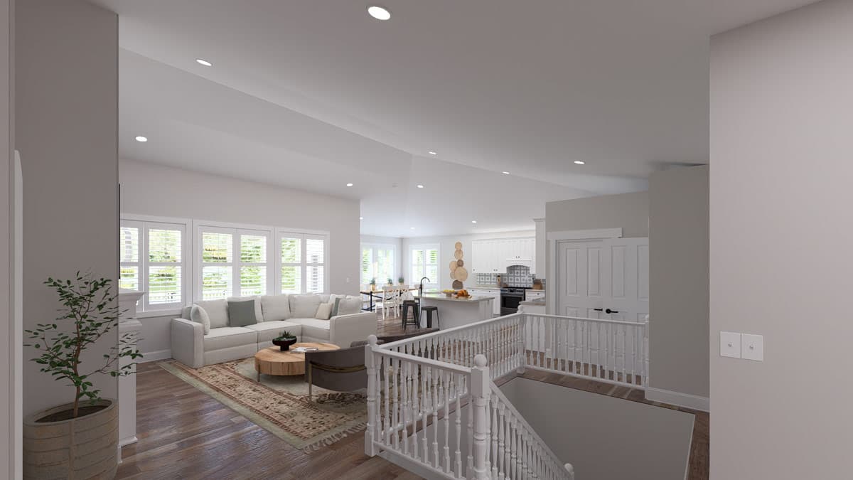 Plan 61771UT: Craftsman Style House Plan with Two Bedrooms and Three Car Garage - Image #19 - Craftsman, Traditional