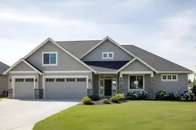 Expansive Craftsman House Plan with Basement and Three-Car Garage