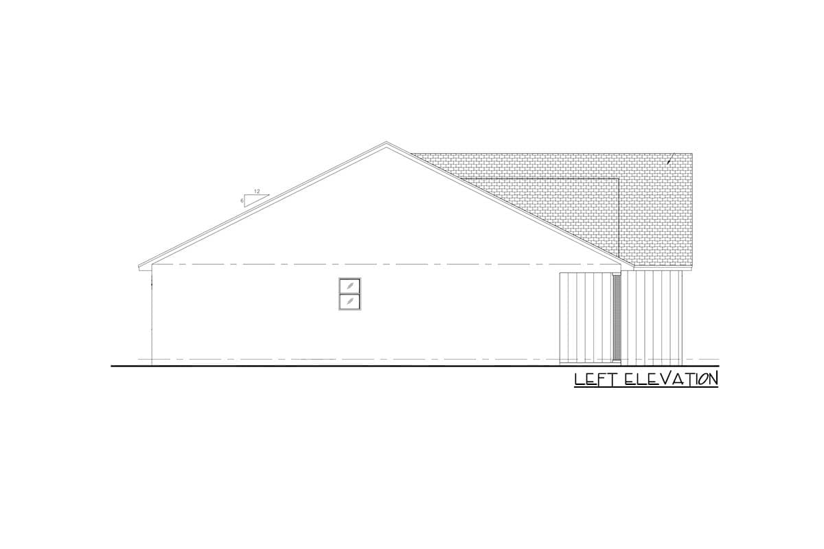 Plan 64344BT: 3-Bed Modern Farmhouse Ranch with Side Entry 2-Car Garage - Image #3 - Cottage, Modern Farmhouse, Ranch, Southern, Traditional