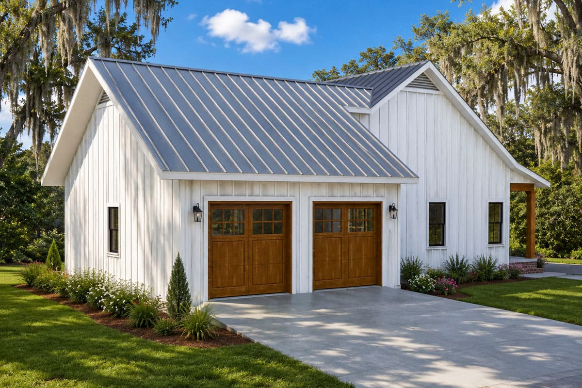 Plan 25089DH: Modern Farmhouse House Plan with 4 Bedrooms and 2-Car Garage - Image #4 - Country, Modern Farmhouse, New American