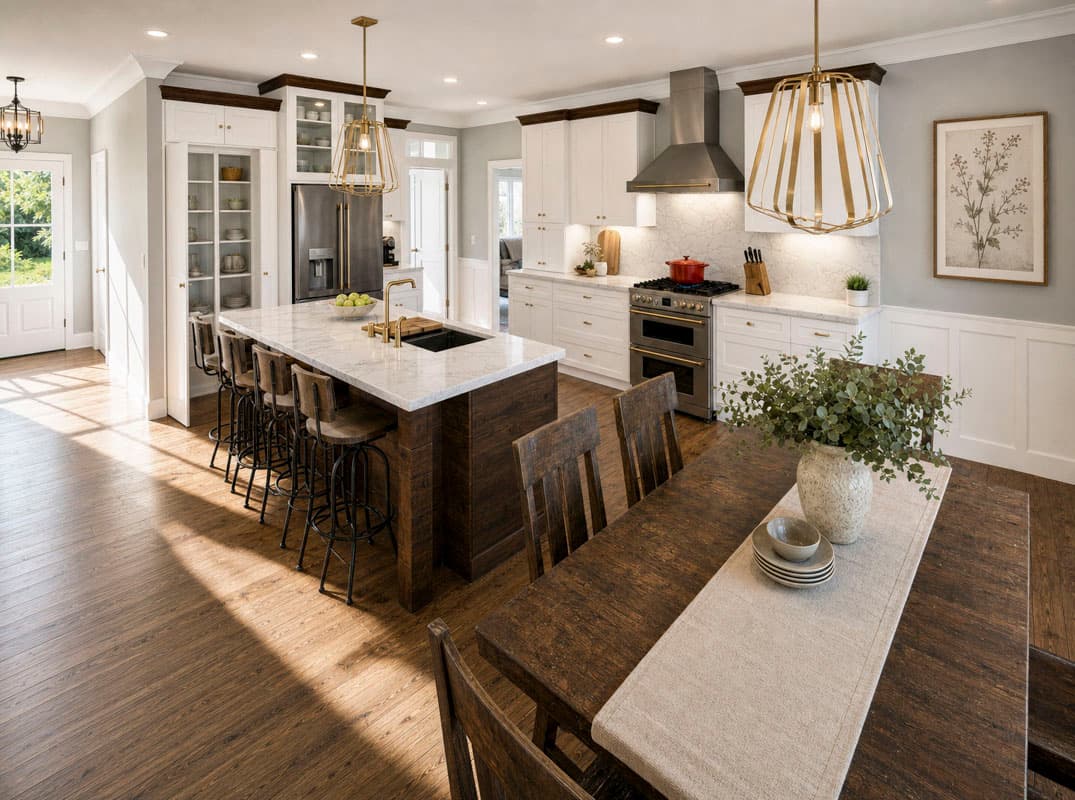 Plan 25089DH: Modern Farmhouse House Plan with 4 Bedrooms and 2-Car Garage - Image #6 - Country, Modern Farmhouse, New American