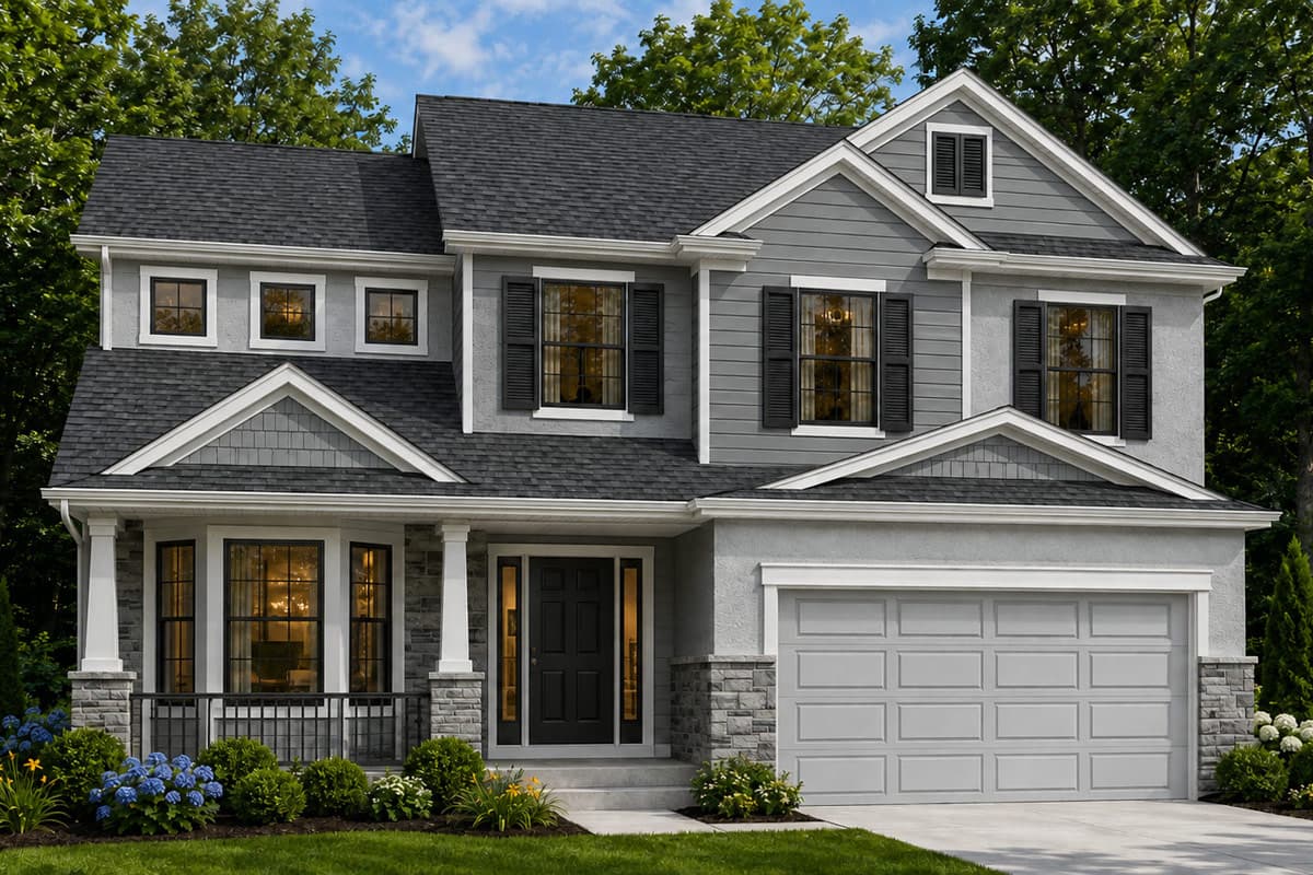 Plan 849177PGE: Traditional Craftsman House Plan with 5 Bedrooms and 2,182 Square Feet - Image #2 - Country, Craftsman, Farmhouse, Traditional