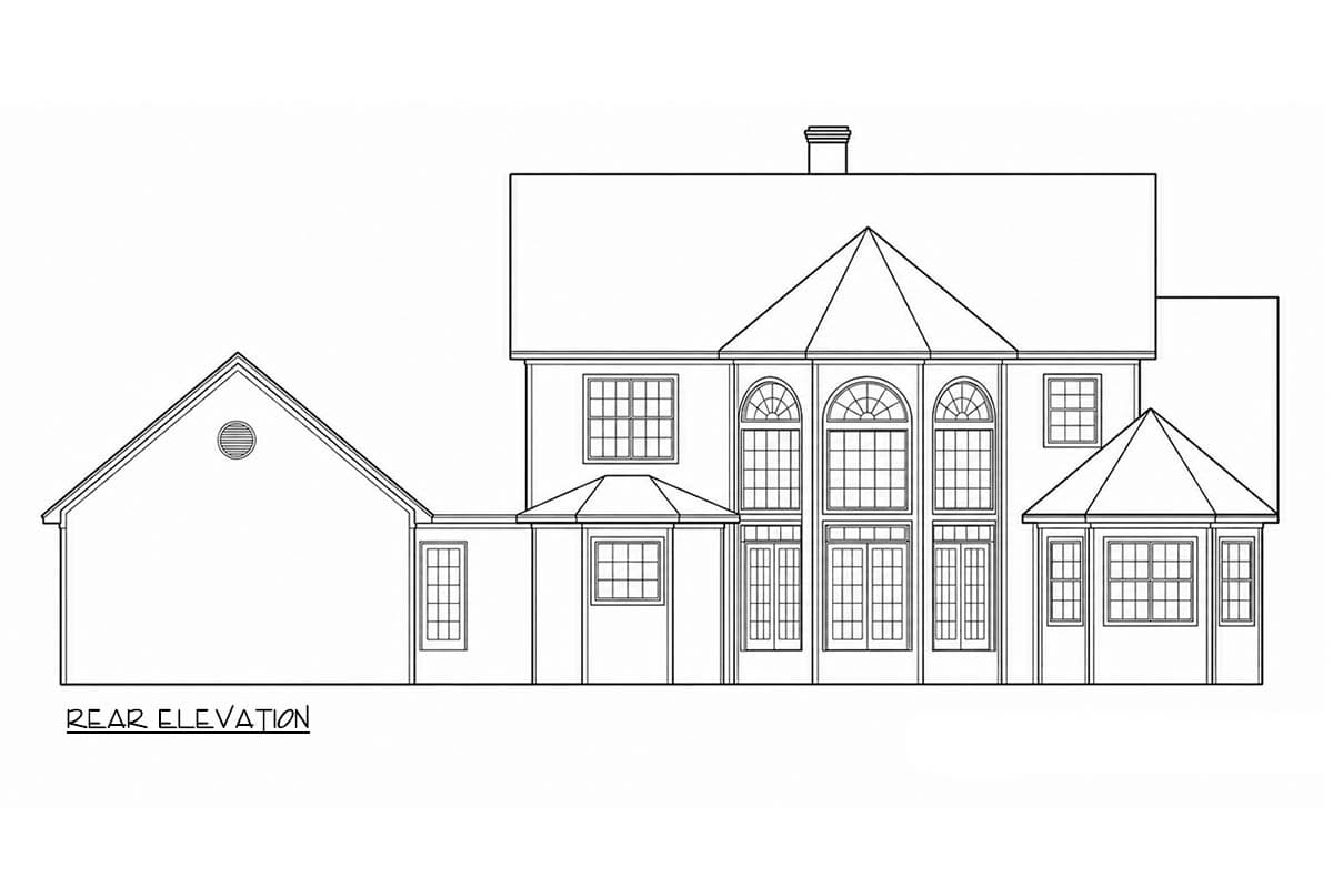 Plan 42784DB: Modern Farmhouse House Plan with 3 Bedrooms and Wraparound Porch - Image #3 - Farmhouse, Modern Farmhouse, New American